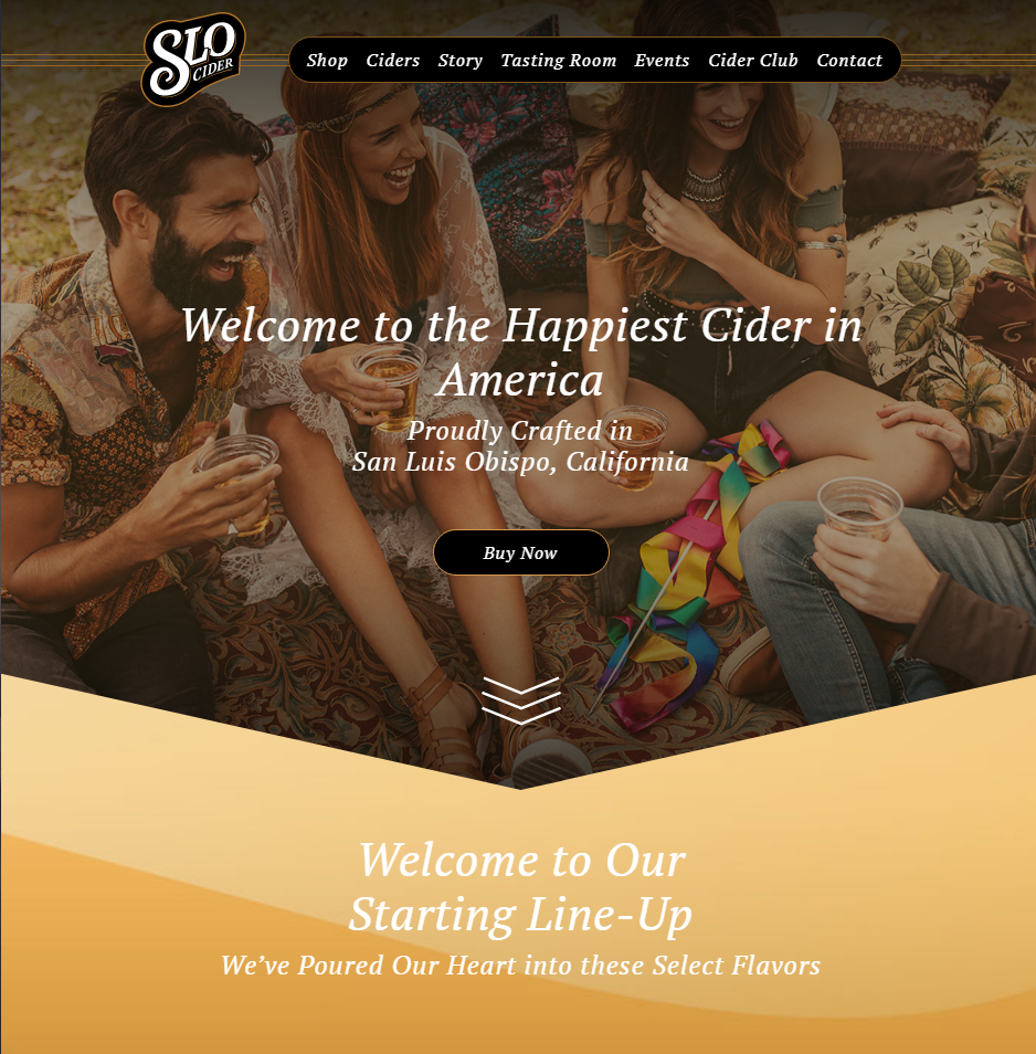 SLO Cider Website